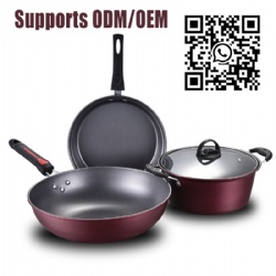 Nonstick Frying Pan Three Pieces